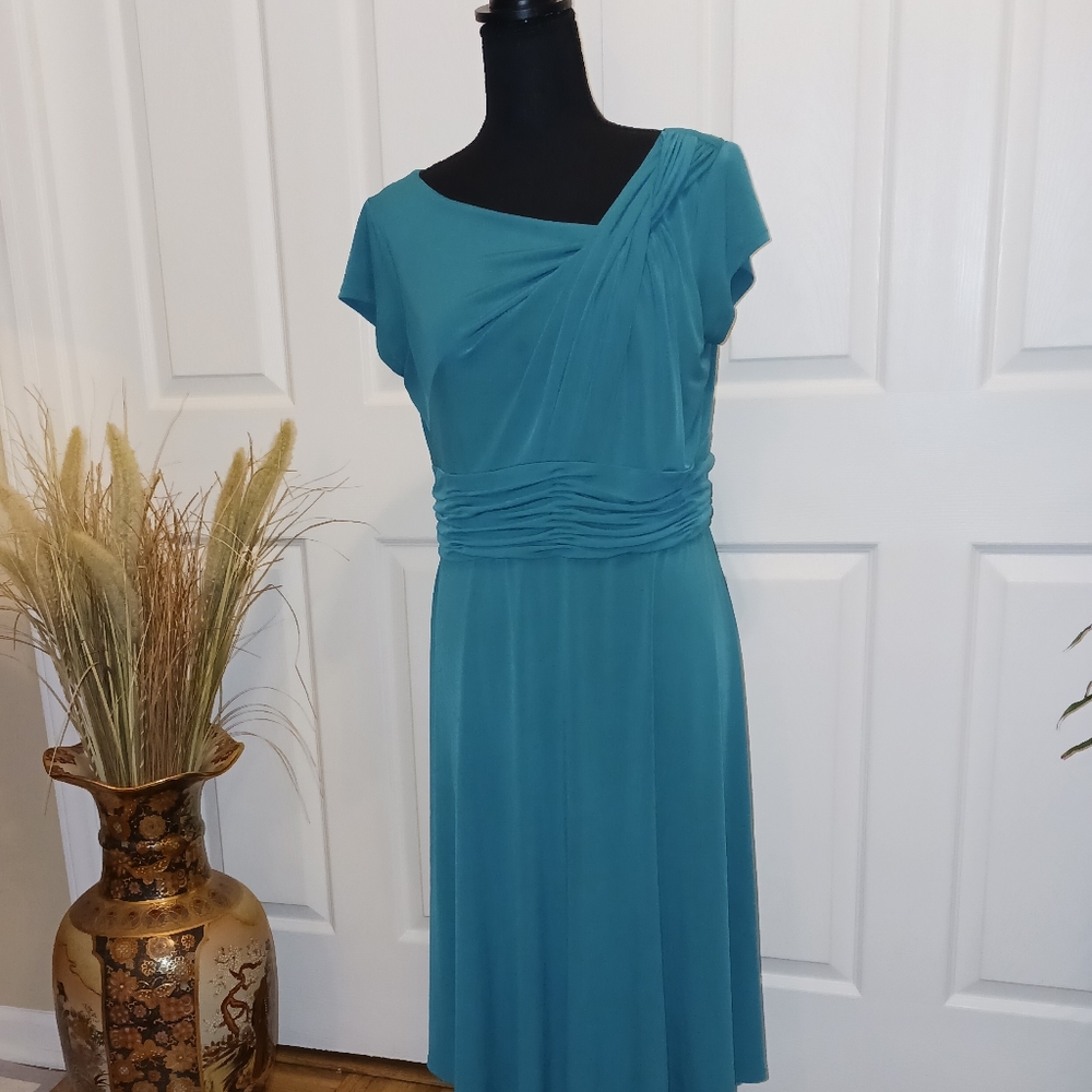 Jessica Howard Dress 12 Teal